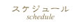 スケジュール